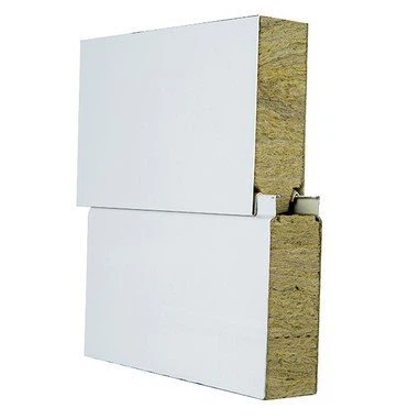 Corrugated Rockwool Sandwich Panel 100mm